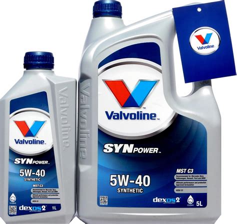 Olej Silnikowy Valvoline Synpower Mst C3 5W40 6l Opinie I Ceny Na