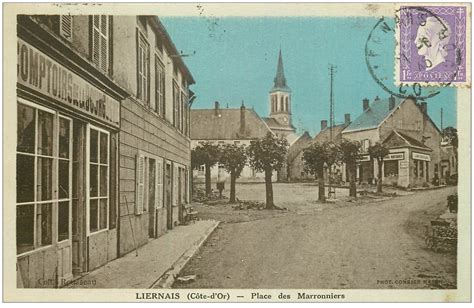 Liernais Place Des Marronniers Comptoirs De La Bourgogne