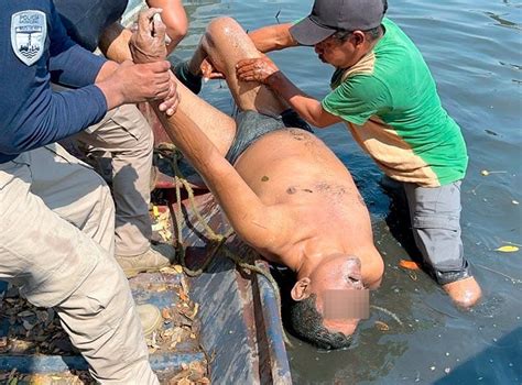 LO LOCALIZAN FLOTANDO EN EL RÍO CERCA DE ARROYO MORENO