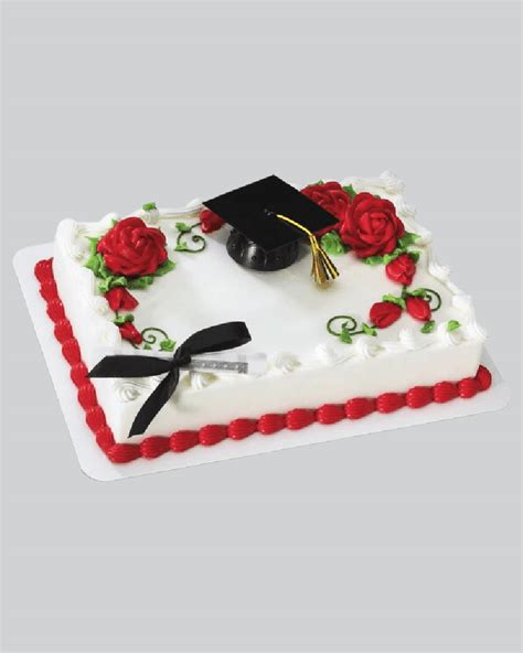 GRADUATION CAP & DIPLOMA CAKE - CakeOBee