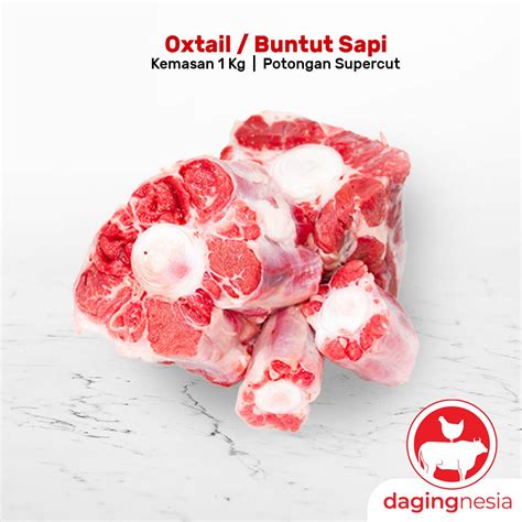 Buntut Sapi Oxtail 1 Kg Dagingnesia