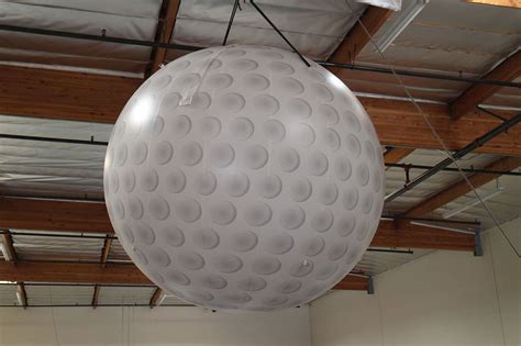 Giant Inflatable Golf Ball Replica