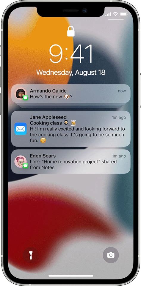 Use Notifications On Your Iphone Or Ipad Apple Support Apple