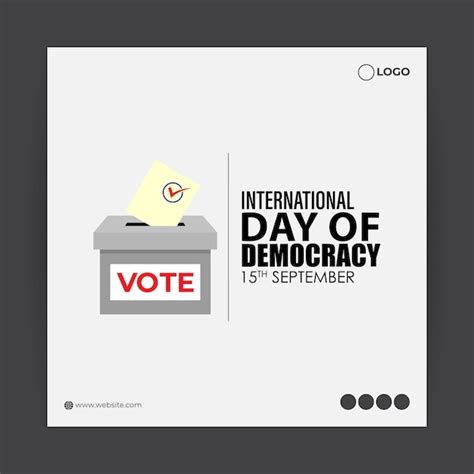 Premium Vector Vector Illustration Of International Day Of Democracy