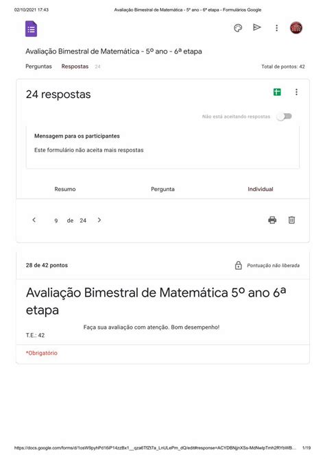 PDF Avaliação Bime stral de Matemát ica 5º ano 6ª DOKUMEN TIPS