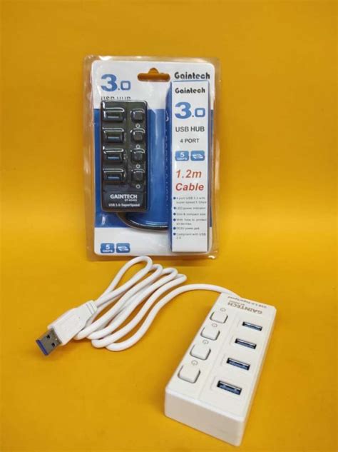 Promo Usb 3 0 Hub 4port Gaintech 1 2 Meter Diskon 23 Di Seller