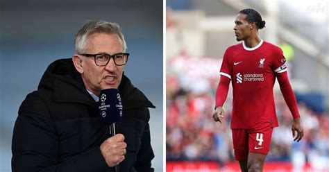 Clearly Got The Ball Gary Lineker Reacts On Social Media As Virgil