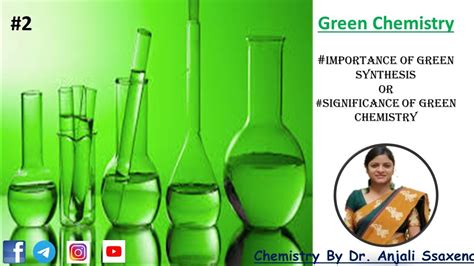 Green Chemistry Importance Of Green Synthesis Significance Of Green