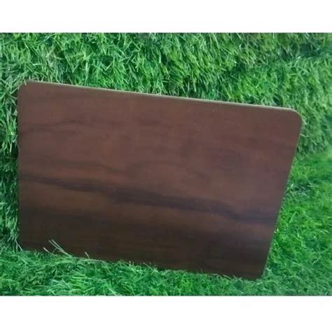 Brown Matte Brunt Wood Exterior HPL Cladding Thickness 5mm At Rs 120