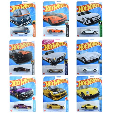 Hot Wheels 2024 B Caso Carros Rodas Quentes 1 64 Modelo Metálico