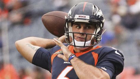 Roundup: Colts sign former Broncos QB Chad Kelly