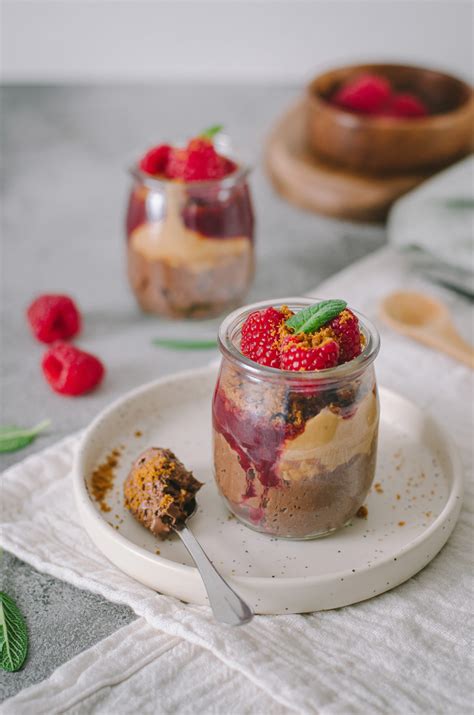 Verrine De Mousse Au Chocolat Et Framboise Recette Facile