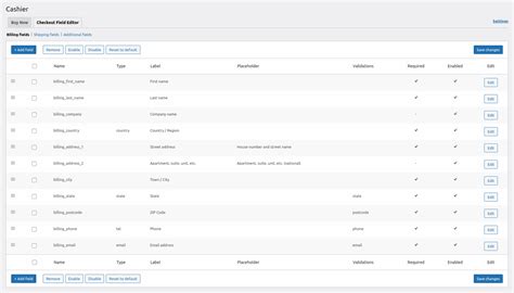 Checkout Field Editor Documentation Woocommerce