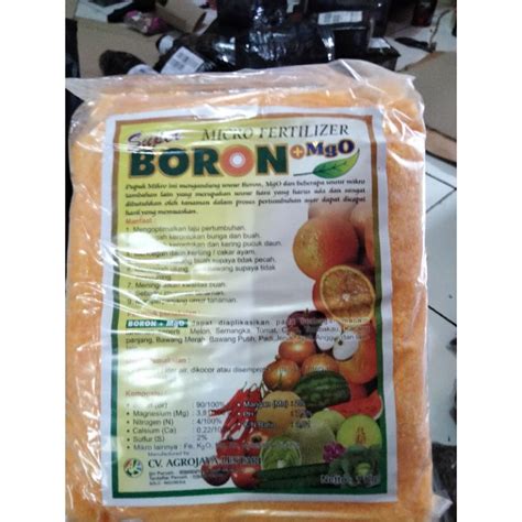 Jual Pupuk Boron Mgo Super Micro Fertilizer Kg Shopee Indonesia