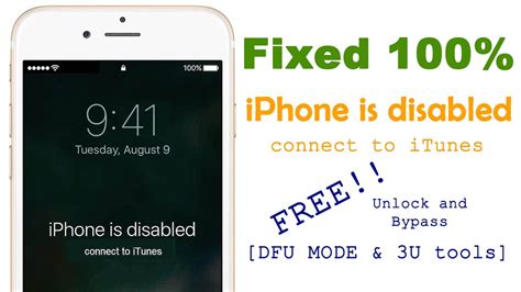 IPhone Is Disabled Connect To ITunes How To Fix Tutorial In 5 Minutes