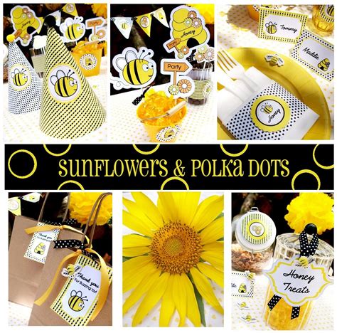 Bumble Bee Party Ideas Birthdays And Showers Pizzazzerie