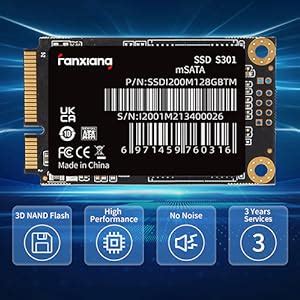 Amazon Fanxiang S Gb Msata Ssd Mini Sata Iii Gb S Internal