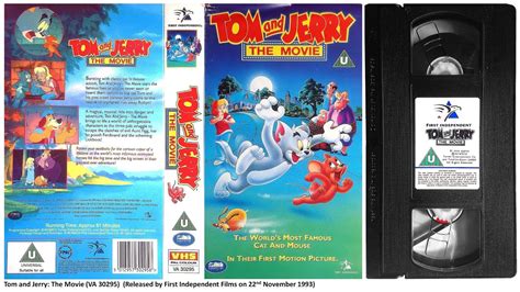 Opening Of Tom And Jerry The Movie 22nd November 1993 Uk Vhs Youtube