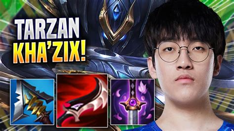 TARZAN IS A GOD WITH KHA ZIX LNG Tarzan Plays Kha Zix JUNGLE Vs