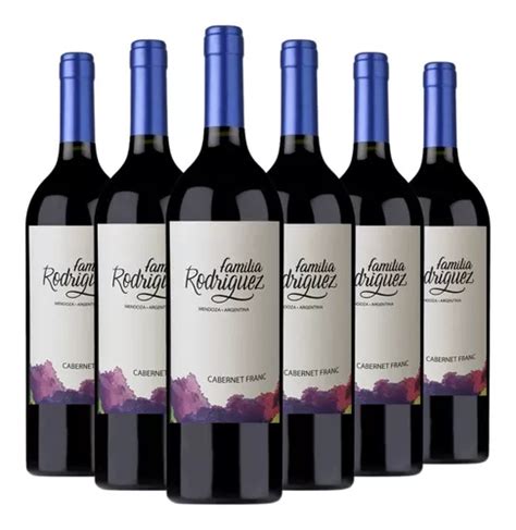 Vino Familia Rodriguez Cabernet Franc Caja X X Ml Env O Gratis