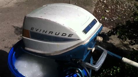 Evinrude 5 Hp Angler 2stroke YouTube