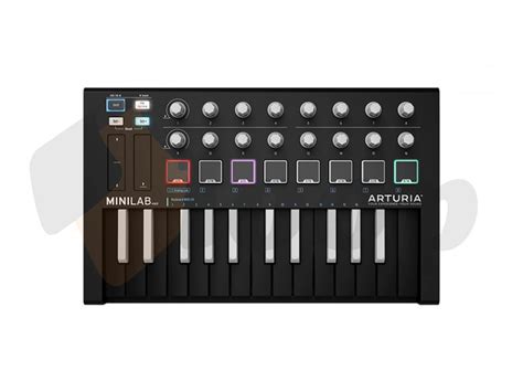 Arturia MiniLab MkII Black Inverted Edition MIDI Kontroler