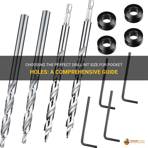 Choosing The Perfect Drill Bit Size For Pocket Holes A Comprehensive Guide Shuntool