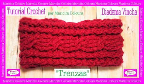 Vincha Cubreorejas A Crochet Trenzas Por Maricita Colours Tutorial