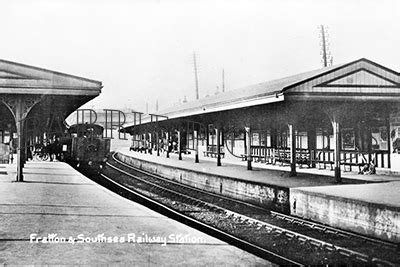 Portsmouth, Fratton and Southsea Railway Station c1930 • V&E Prints