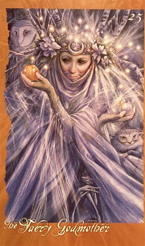 The Faery Godmother From The Faeries Oracle By Brian Froud And