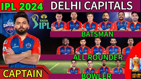 Ipl Delhi Capitals New Squad Dc New Squad Dc New