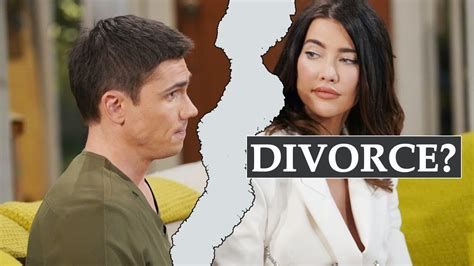 Finn And Steffy Divorce After Finn Finds Out The Truth Cbs The Bold And