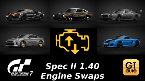 New Engine Swaps In Gran Turismo Spec Patch Youtube