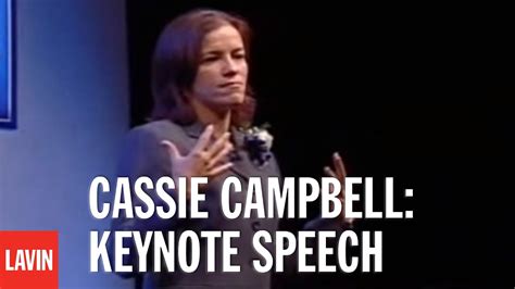 Cassie Campbell Keynote Speech Youtube