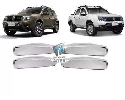 Kit Cubre Manijas Cromadas Renault Duster Oroch