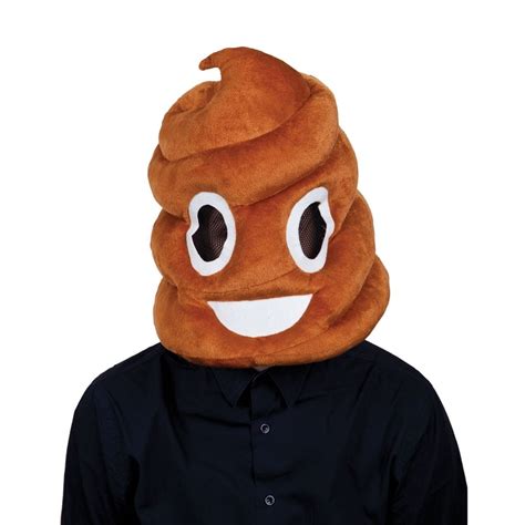 Wicked Costumes Poop Head Plush Mask