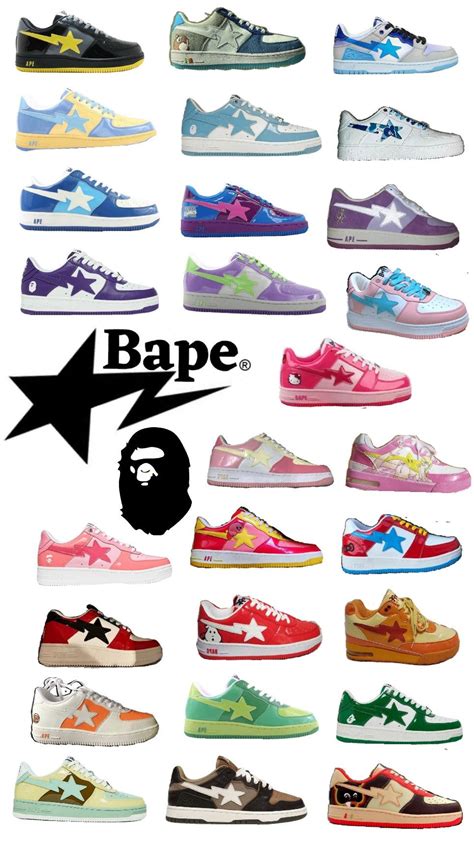 Bathing Ape Shoes Bapesta In Pretty Shoes Sneakers Cute Nike