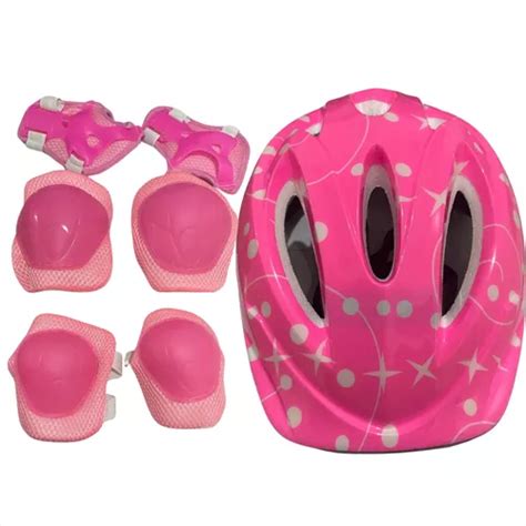 Kit Infantil Prote O Bicicleta Capacete Patins Skate Cores