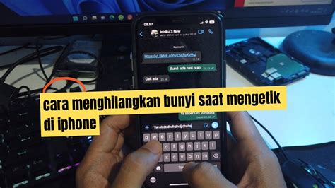 Cara Menghilangkan Bunyi Saat Mengetik Di Iphone Youtube