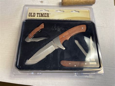 Schrade Old Timer Limited Edition Piece Gift Set Factory New For Sale