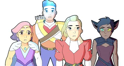 Adora Glimmer Bow And Catra Seen Up Here By Tgosurvivor On Deviantart