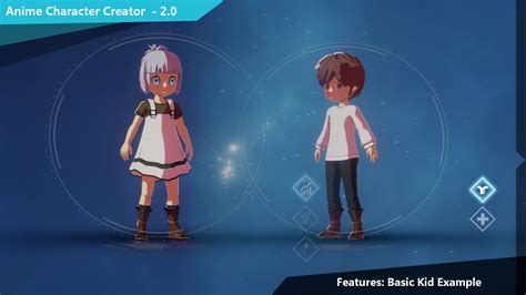 Anime Character Creator in Blueprints - UE Marketplace