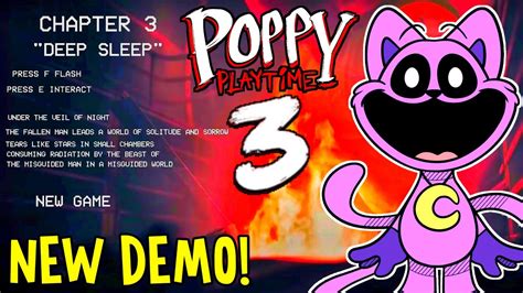 Poppy Playtime Chapter 3 Is Coming New Updated Demo Is Here 😃 Full