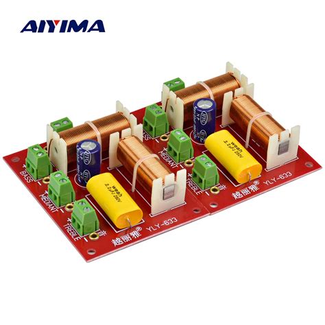 Aiyima Pcs W Way Audio Speaker Crossover Treble Midrange Bass