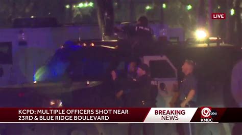 Three Kansas City Police Officers Shot In The 2300 Block Of Blue Ridge