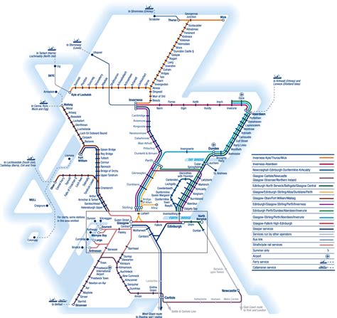 Train Routes In Scotland Map - Map