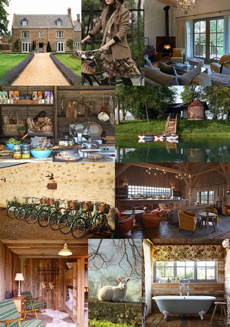 Moodboard Soho Farmhouse Soho Farmhouse Soho House Pump House