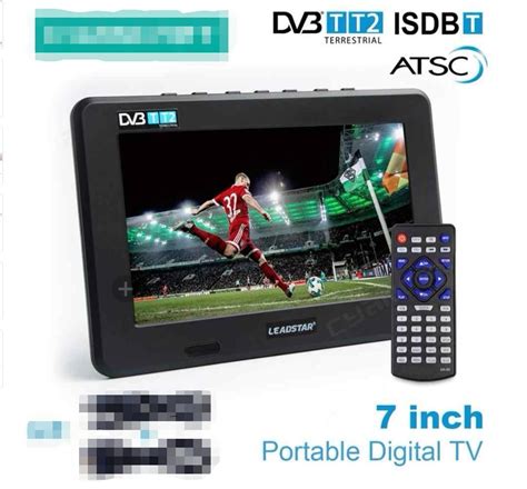 LEADSTAR D7 Potable 7inch HD 1080P Video TFT LED Screen Mini TV Car