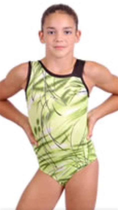 Windy Green Gymnastic Leotard Gymnastics Leos Gymnastics Leotards