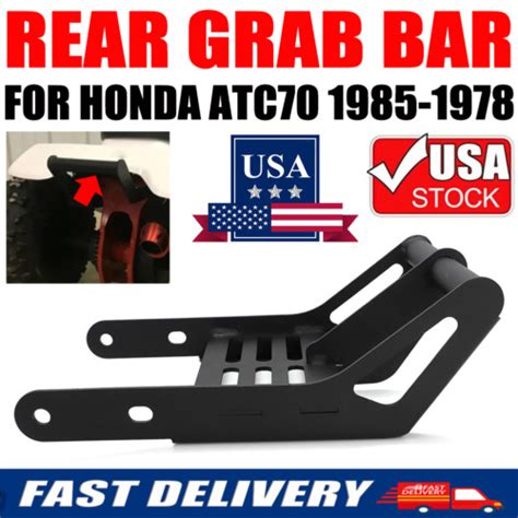 Rear Grab Bar Bracket Upgrade Mounting Support For Honda Atc Atc